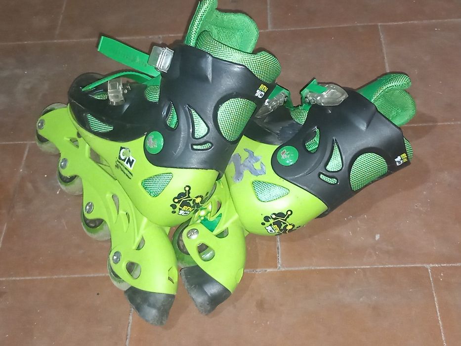 Patins em linha ajustáveis 34 35 36 37