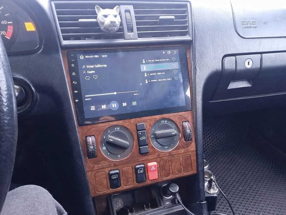 (NOVO) Rádio 2DIN 9" • Mercedes W202 (c220 c200) • Android GPS 4+64GB