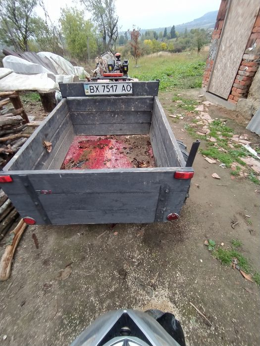 Продам причеп до мотоблока