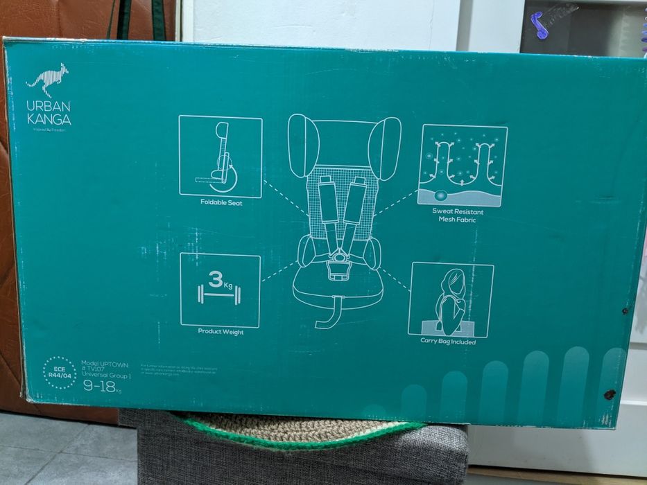 Urban Kanga fotelik samochodowy przenośny składany