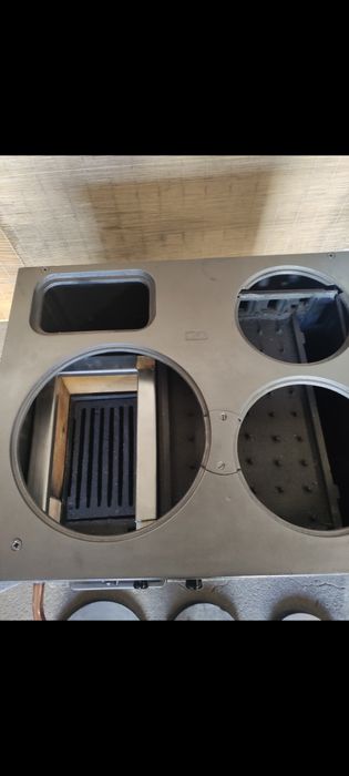 Piec koza wolnostojąca angielka pieco-kuchni