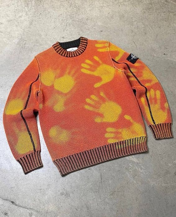 Stone Island ice knit