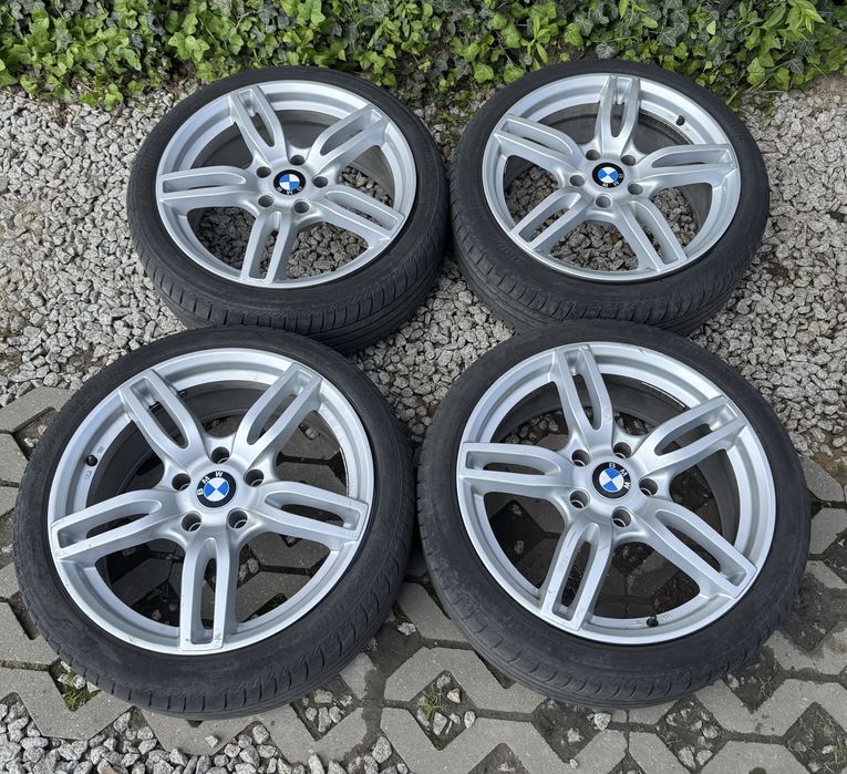 Alufelgi BMW 5x120 opony letnie 225/40/18” Bridgestone 2022rok E60 E60 E90 E91 E92 E46 E36 E87 E84 E38
