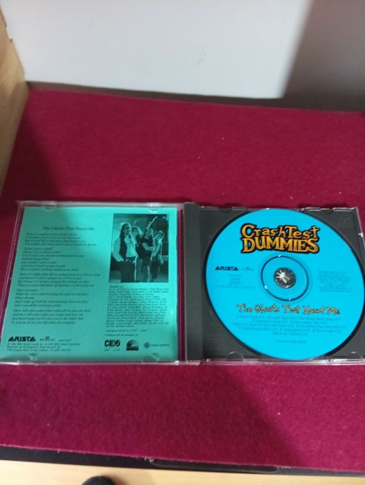 CD audio Crash test dummies the ghosts that haunt me