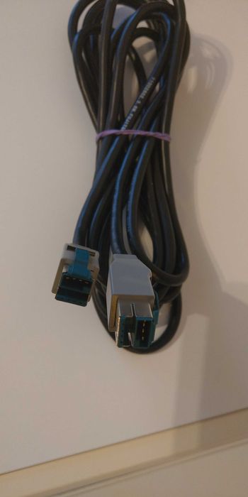 Kabel Powered USB 12V PUSB 3.8m dla drukarki terminali POS PoweredUSB