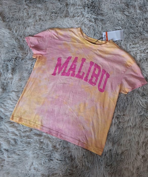 Sinsay bluzka t-shirt r. XS tie dye