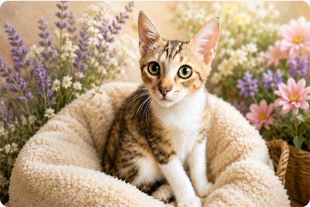 Gata bebé para adoção consciente