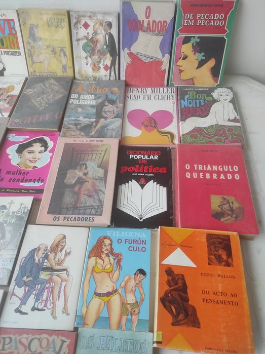 Livros antigos usados