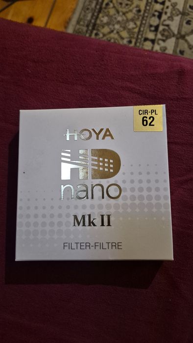 Filtr polaryzacyjny hoya hd nano 62mm