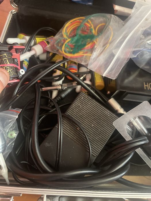 Kit completo de maquinas de tatuar