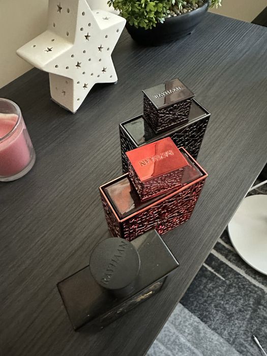 Rayhaan perfumy Obsidian, Crimson, Lion