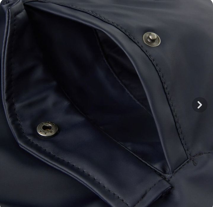 Демисезонная непромокаемая куртка на меху парка пальто плащ ZARA p164