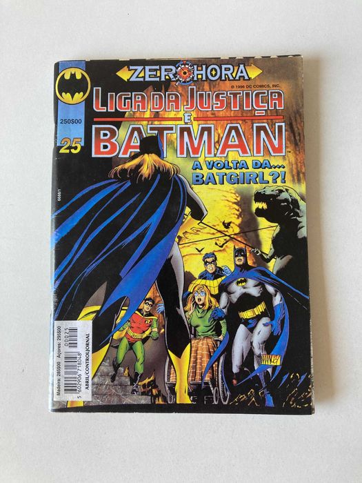Zero Hora: Liga da Justiça e Batman Nº25 HQ Banda desenhada PT/PT