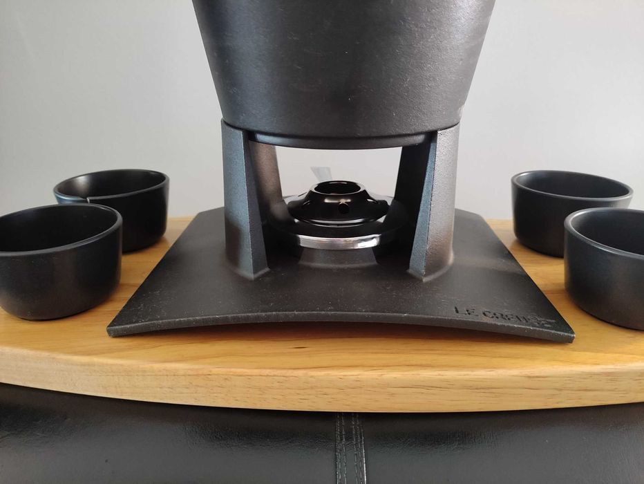 Fondue Le Creuset em ferro fundido
