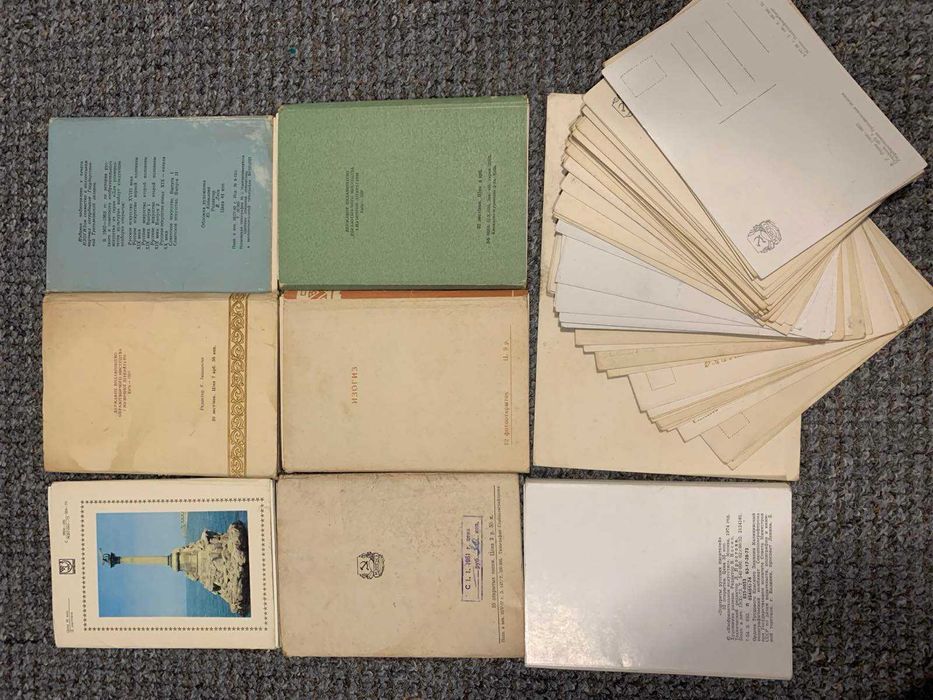 Открытки с фото цветов и другие, 50-80х гг. - новые (440 шт.)