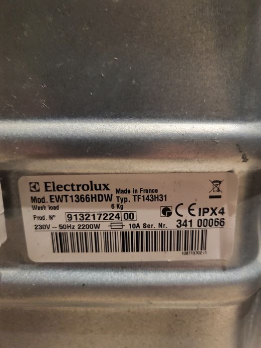 ELECTROLUX panel sterowania //silnik