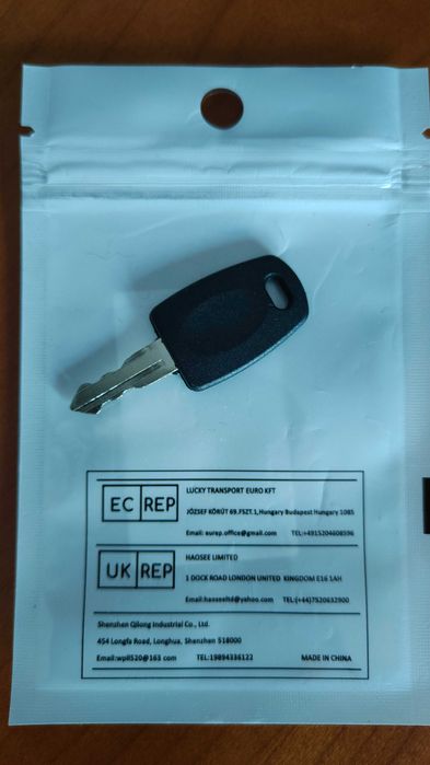 chave TSA 002 para mala ou bagagem