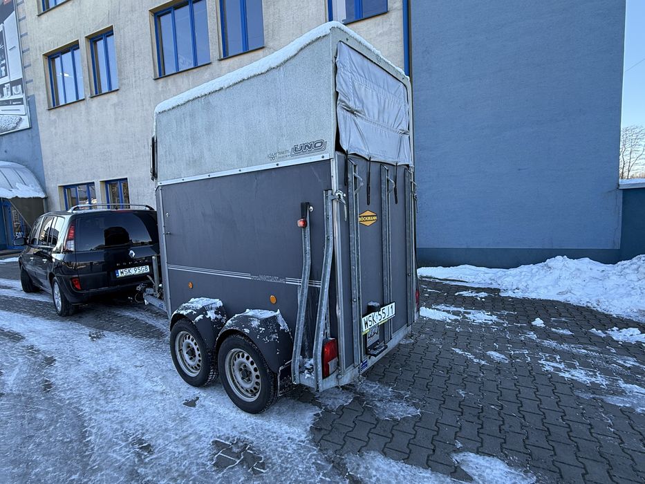 Przyczepa Do Koni Bukmanka Koniowoz DMC 1300kg Koniara