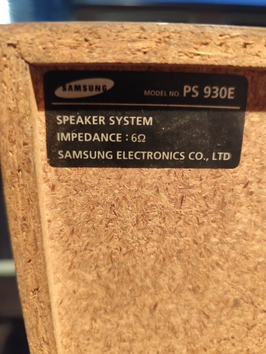 Głośniki kolumny Samsung PS 930E 6 OHM