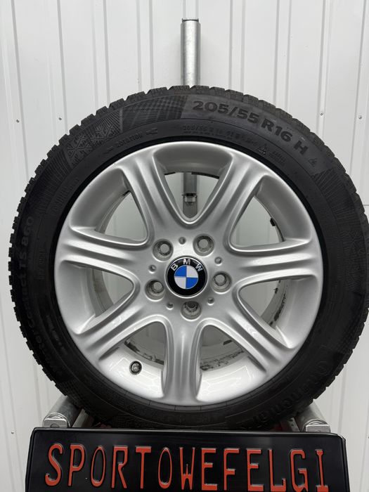 Felgi KOMPLET 5x120 16 cali BMW  F30 E46 E90 E87 E91 E47 OPONY ZIMA