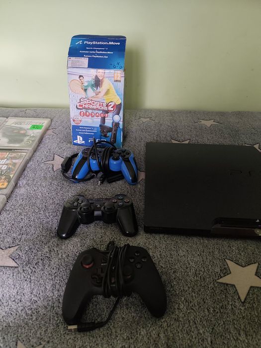 PlayStation 3 Slim 120 GB z zestawem gier