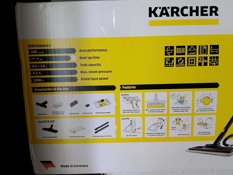 Parownica Karcher SC5 nowa myjka