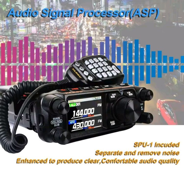 Радіостанція Yaesu FTM-510DR 55W FM C4FM 144/430 GPS APRS ASP PMG 2025