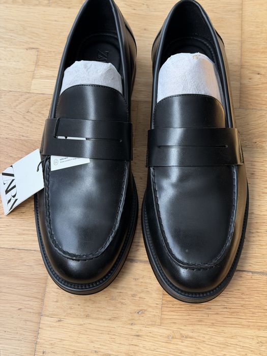 Mokasyny 30cm  zara penny loafers 44