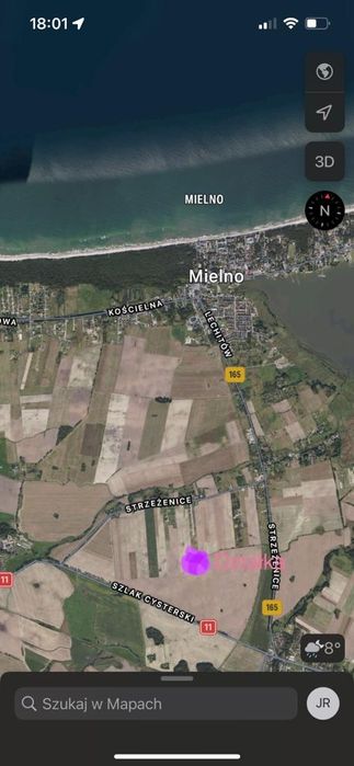 Działka budowlana Strzeżenice koło Mielna