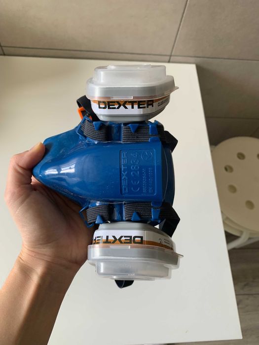 Máscara de cartuxo para pintura