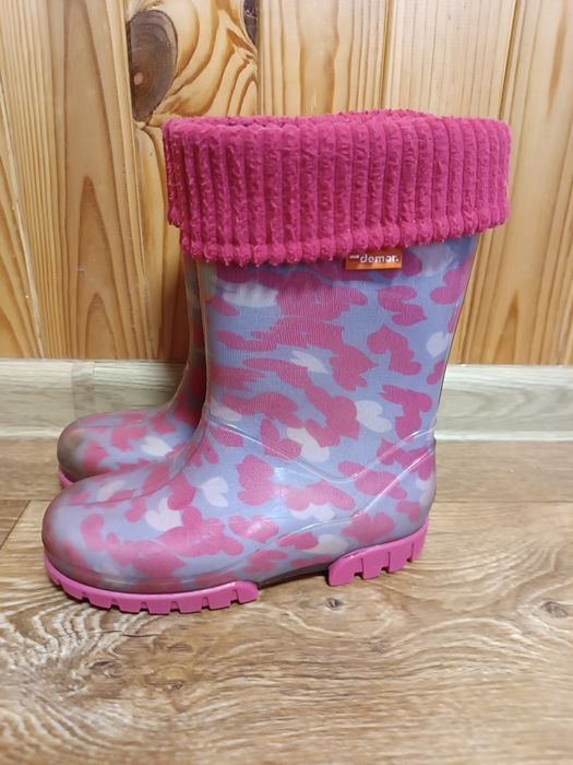 Резиновые сапоги для девочки