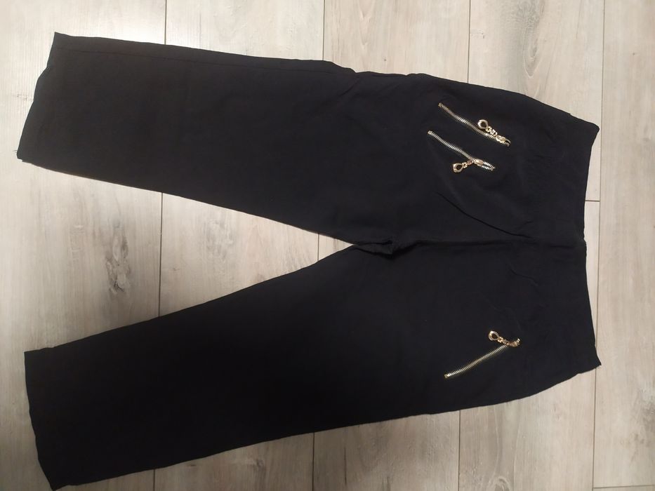 Spodnie czarne, getry S-M