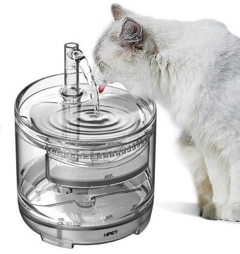 Поїлка для  котів, собак та дом тварин NPET WF050TP 1,5 л