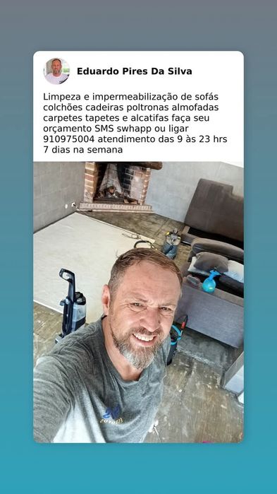 Limpeza e impermeabilização de sofás colchões carpetes tapetes e alcat