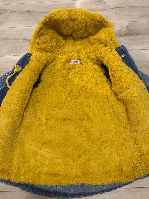 Зимова куртка на дівчинку зріст 134-140 см.