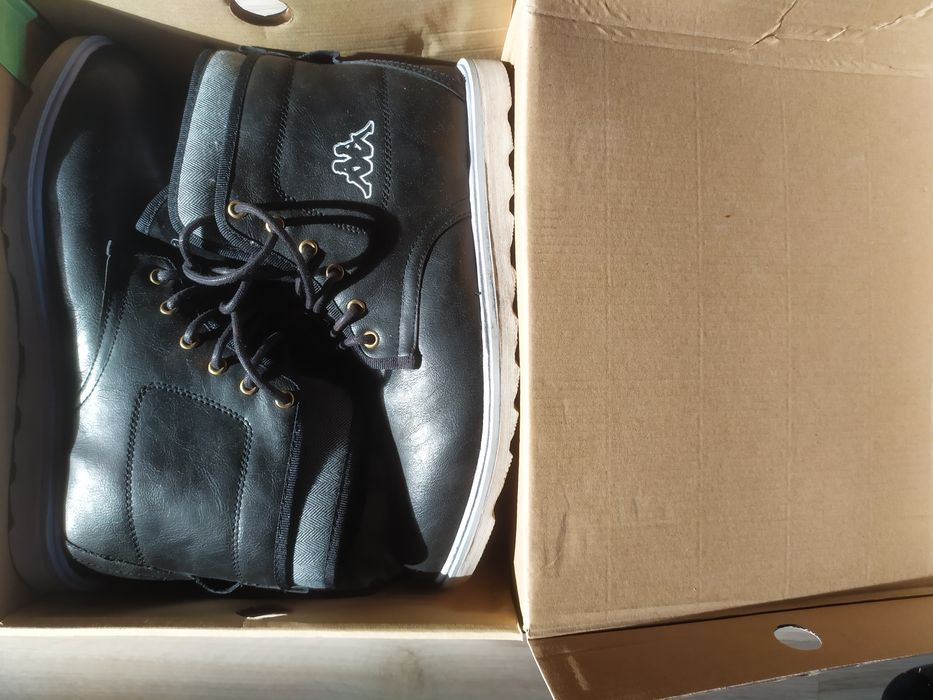 Kappa City 44 eleganckie męskie buty nowe ocieplane ciepłe zimowe