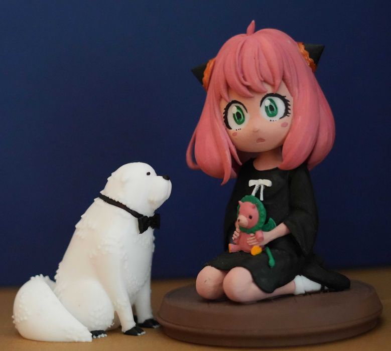 Serviço 3D Printing com pintura á mão