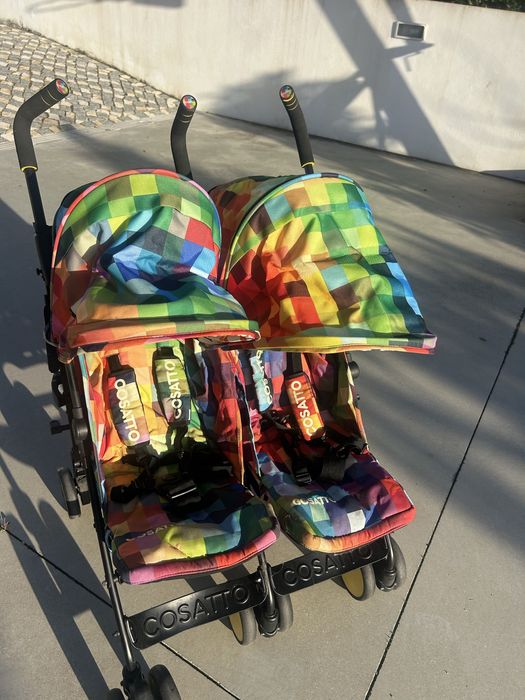 Carrinho Bebe duplo