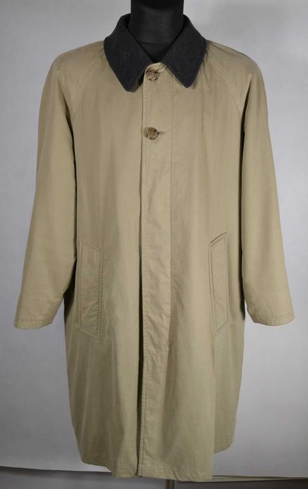 HUGO BOSS Midget Trench Płaszcz Męski 46 Oryginalny Super Stan Bawełna
