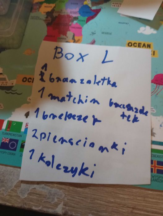Box L z biżuterią