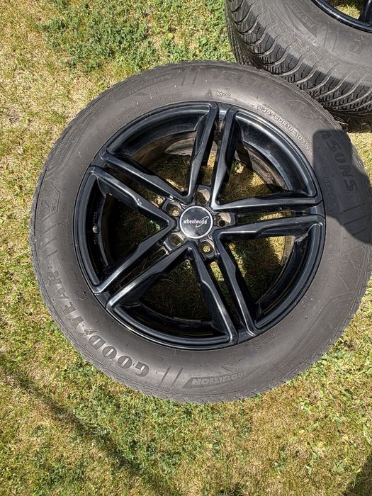 Felgi wheelworld z oponami z audi q5 2016 rok. 18cali 5x112
