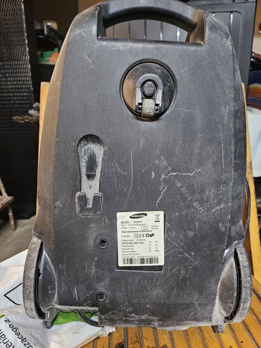 Odkurzacz działający