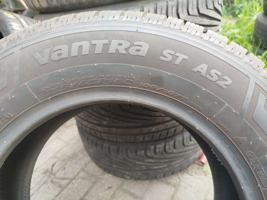Opona 1szt 215/65/16C 109/107T Hankook Vantra ST AS2 Jak Nowa