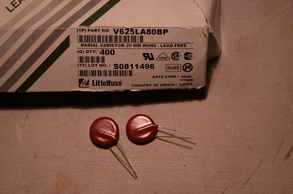Warystor V625LA80BP - Littelfuse