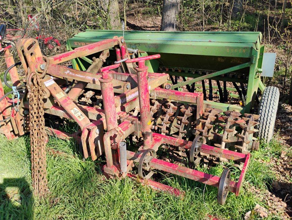 Agregat uprawowo siewny kverneland amazone