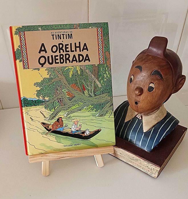 Tintim – A Orelha Quebrada, de Hergé  PORTES GRÁTIS*
