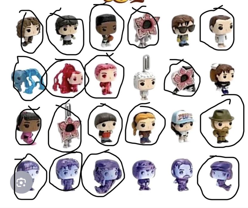 Фігурки дивні дива з кіндерів