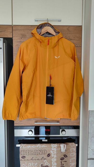Damska Kurtka Salewa Agner 2 PTX 3L W JKT Gold Wodoszczelna Cena rek. 1150 zł