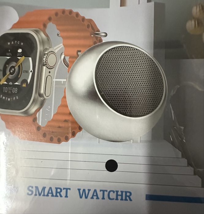 conjunto de smartwatch preto H92 Ultra3 novo