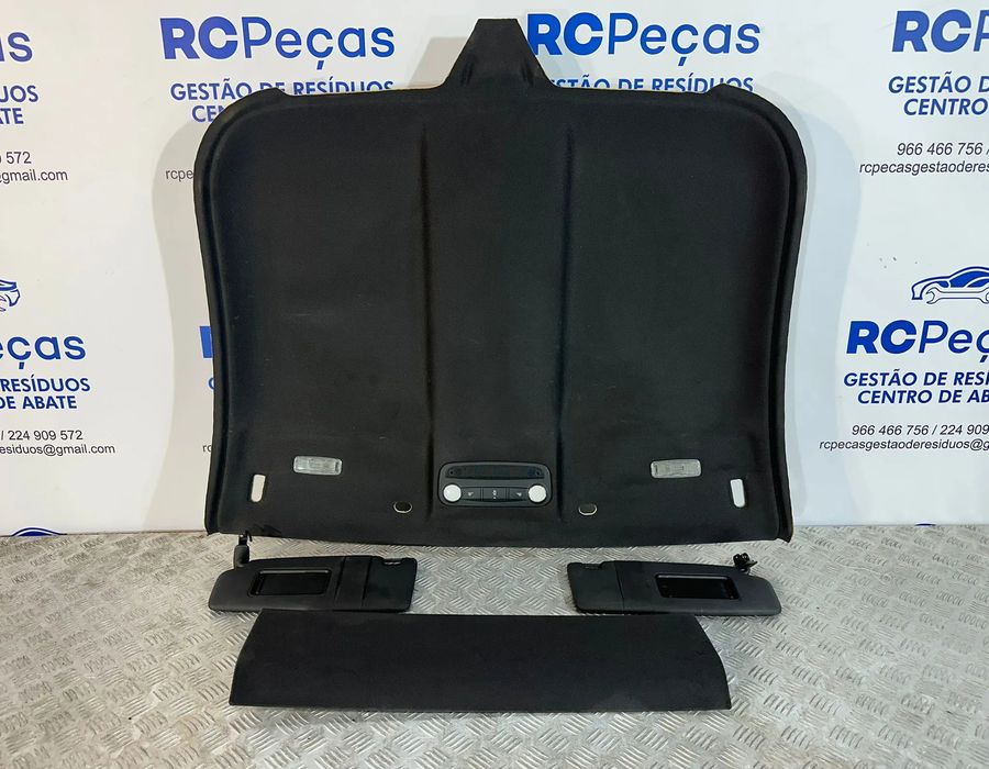 Conjunto Interior Tecto Cupula Preto Original Audi TT 8J SLine 2006 -